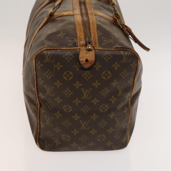LOUIS VUITTON Monogram Sac Souple 45 Boston Bag LV Auth - Picture 5 of 16